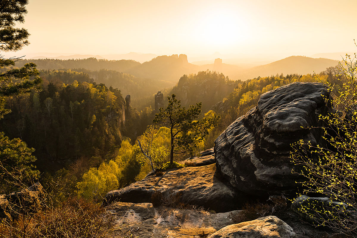 Germany - Elbe Sandstone Mountains - Affensteine